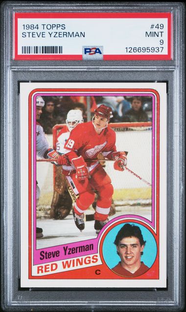 1984 TOPPS #49 STEVE YZERMAN