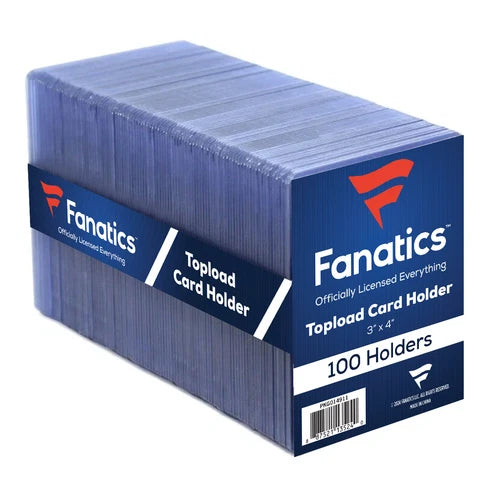 Fanatics Collectibles 35pt 3x4 Top Loaders - 100 Count