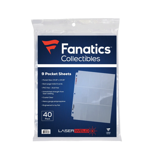 Fanatics Collectibles Binder Pages (40 count)