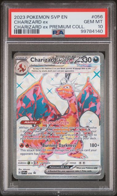 2023 POKEMON SVP EN-SV BLACK STAR PROMO #056 CHARIZARD ex CHARIZARD ex PREMIUM COLL.