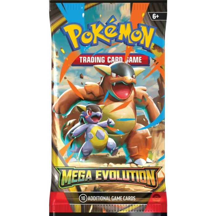 Pokemon Mega Evolution Booster Pack