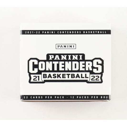NBA Panini 2021-22 Contenders Basketball Trading Card VALUE Box [12 Packs]