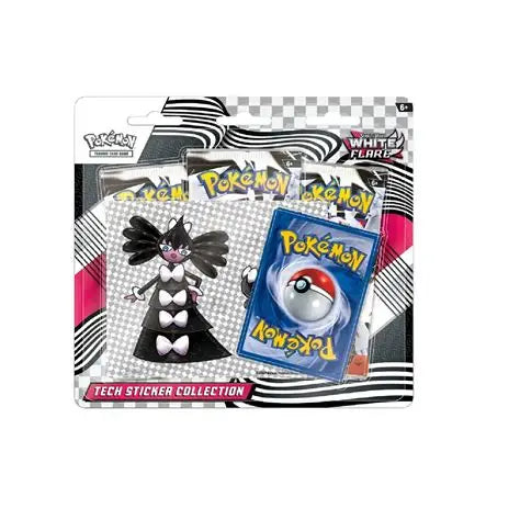 Pokemon White Flare Sticker Collections