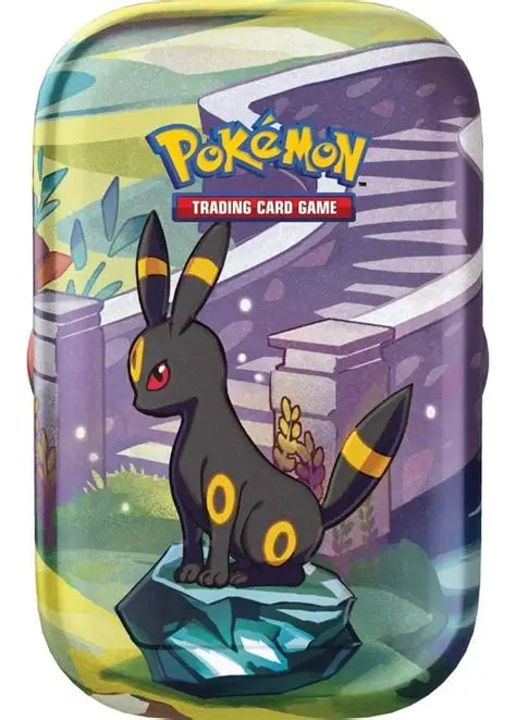 Prismatic Evolutions Mini Tin