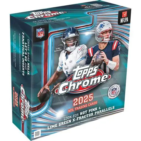 2025 Topps Chrome Football Mega