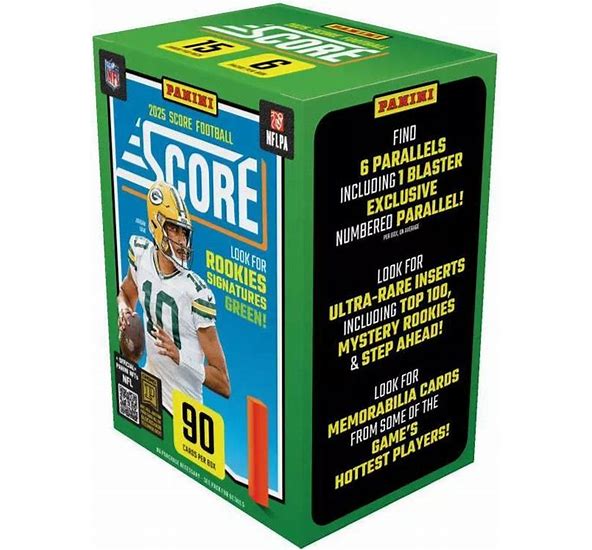 2025 Score Football Blaster Box
