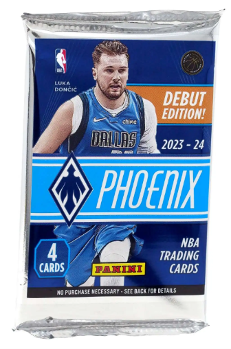 NBA Panini 2023-24 Phoenix Basketball Trading Card BLASTER Pack [4 Cards]