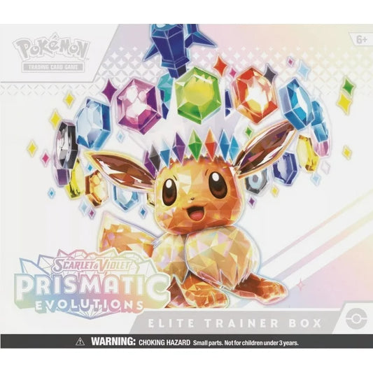 Pokémon Scarlet & Violet - Prismatic Evolutions Elite Trainer Box