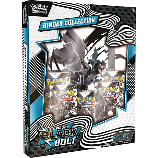 Pokemon TCG Scarlet & Violet 10.5 Black Bolt Binder Collection Box