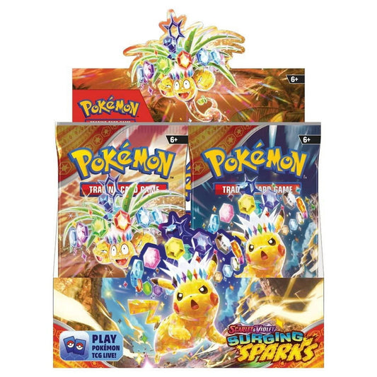 Pokémon TCG: Scarlet & Violet: Surging Sparks: Booster Display Box