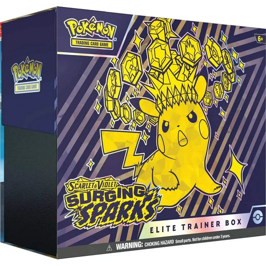 Pokémon Trading Card Game: Scarlet Violet - Surging Sparks Elite Trainer Box