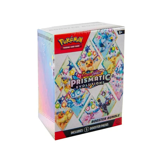 Pokemon Trading Card Games Scarlet Violet Prismatic Evolution Booster Bundle