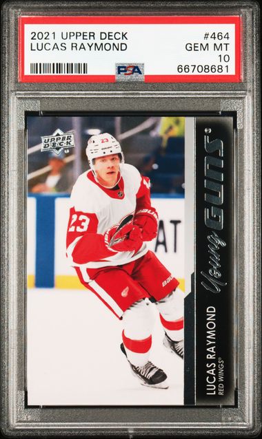 2021-2022 UPPER DECK #464 LUCAS RAYMOND