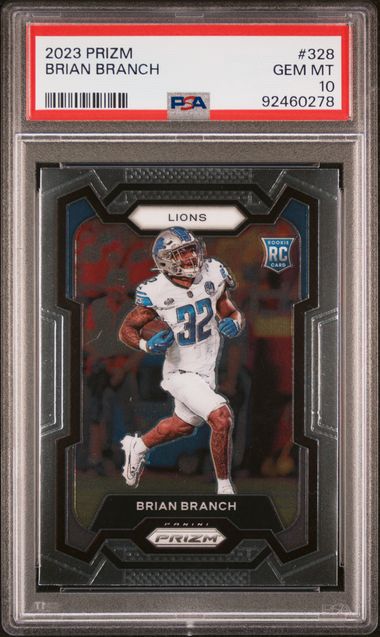 2023 PANINI PRIZM #328 BRIAN BRANCH