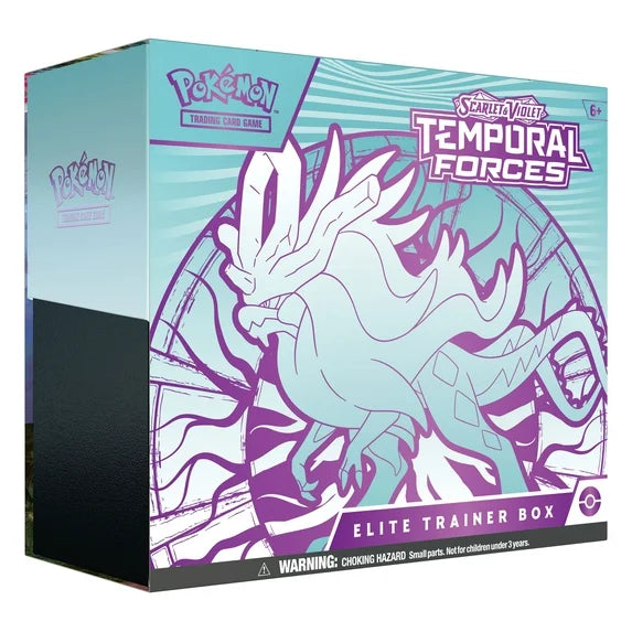 Scarlet and Violet -Temporal Forces - Elite Trainer Box - Walking Wake