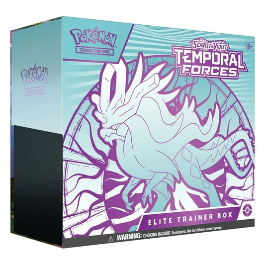 Scarlet and Violet -Temporal Forces - Elite Trainer Box - Walking Wake