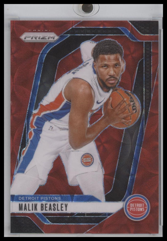 Malik Beasley #211 2024-25 Panini Prizm Basketball /88 Red Scope Prizm