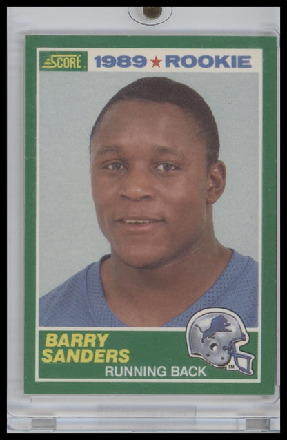 1989 Score - Barry Sanders #257 (RC)