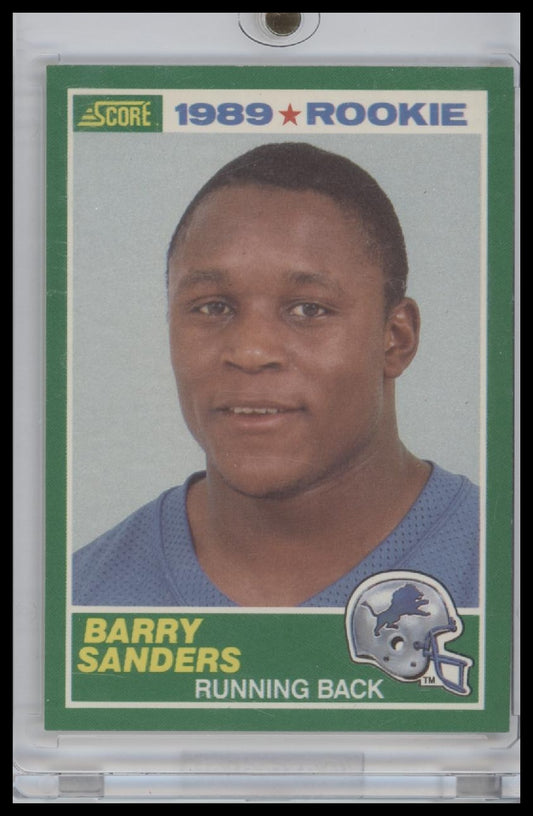 1989 Score - Barry Sanders #257 (RC)