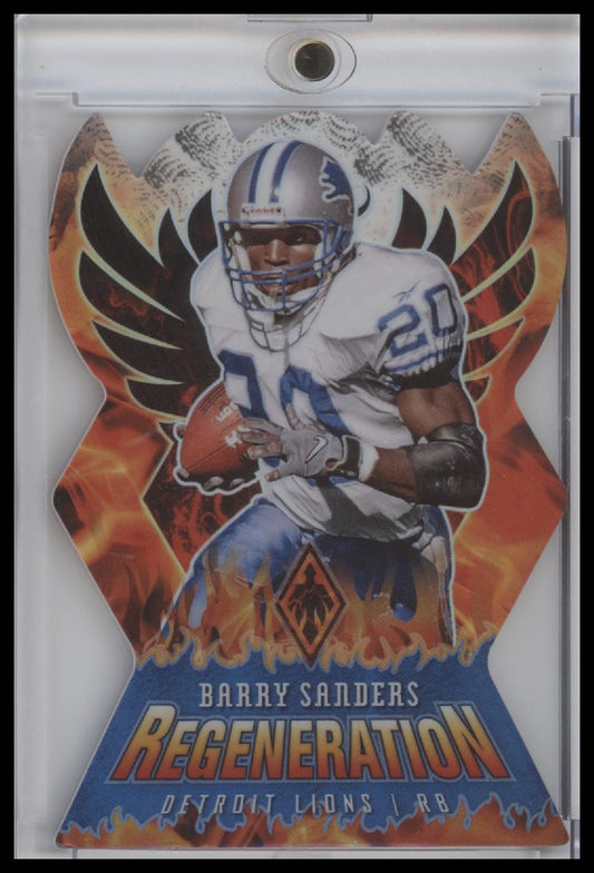 Barry Sanders 2020 Phoenix #3 Regeneration Die Cut