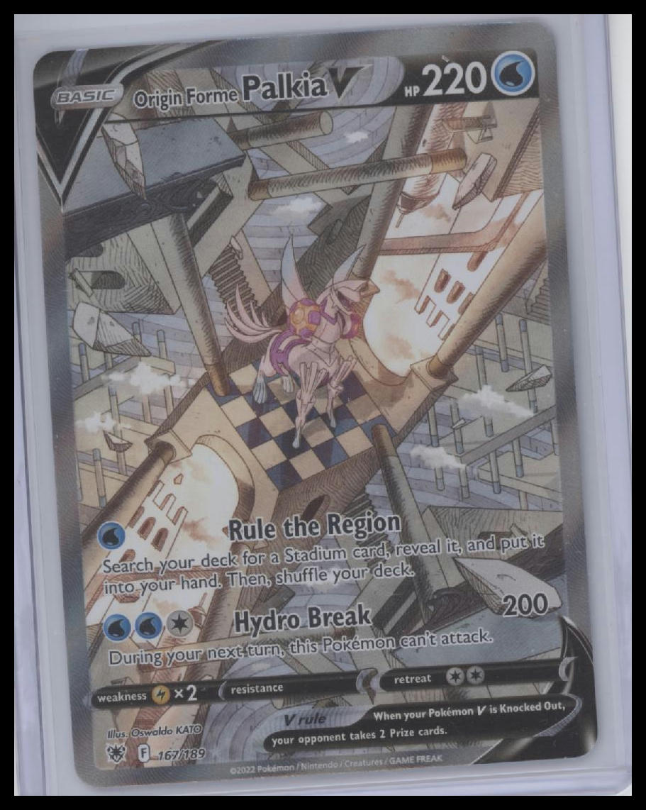 Origin Forme Palkia V (167/189) [Sword & Shield: Astral Radiance]