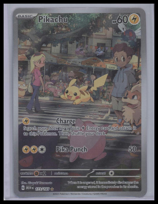 Pikachu - 173/165 - Illustration Rare