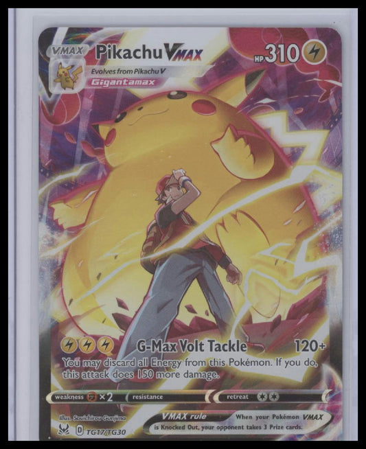 Pikachu VMAX TG17/TG30 Lost Origin Trainer Gallery Holo