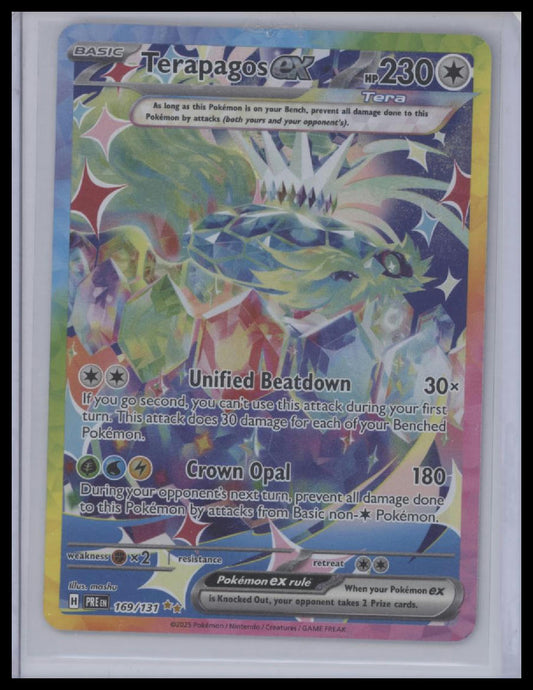 Terapagos ex SIR 169/131 Prismatic Evolutions Holo