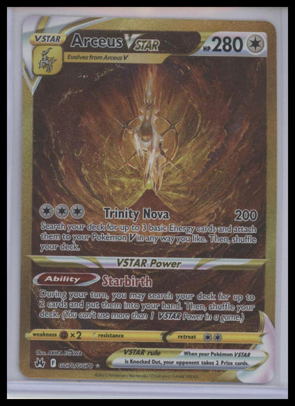 #GG70/GG70 Arceus Vstar Crown Zenith