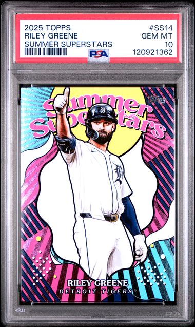 2025 TOPPS SUMMER SUPERSTARS #SS14 RILEY GREENE