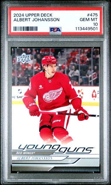 2024 UPPER DECK #475 ALBERT JOHANSSON