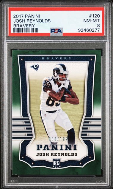 2017 PANINI #120 JOSH REYNOLDS BRAVERY