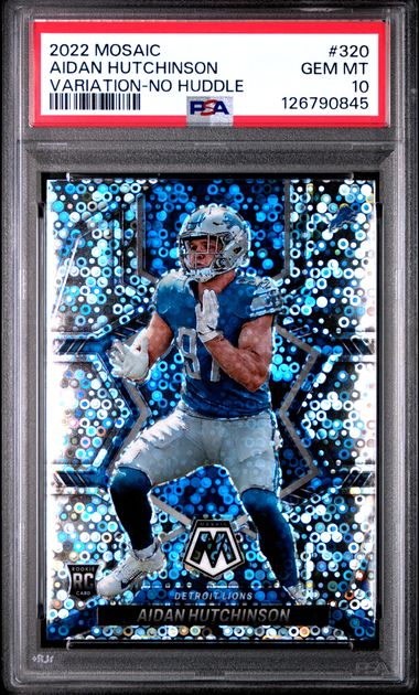 2022 PANINI MOSAIC #320 AIDAN HUTCHINSON VARIATION-NO HUDDLE