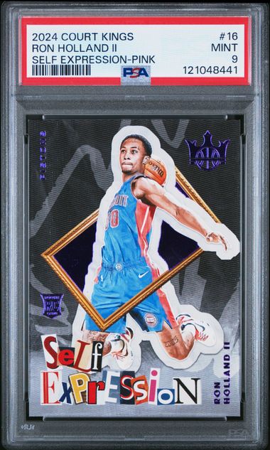 2024 PANINI COURT KINGS SELF EXPRESSION #16 RON HOLLAND II SELF EXPRESSION-PINK