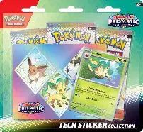Pokemon Prismatic Evolutions Sticker Collections