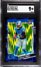 2023 Donruss Optic Purple Shock Prizm SGC 9