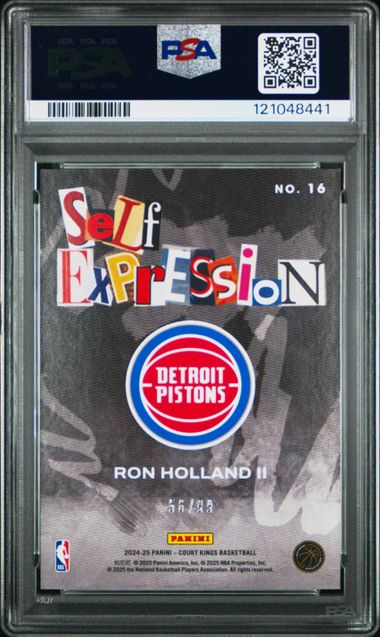 2024 PANINI COURT KINGS SELF EXPRESSION #16 RON HOLLAND II SELF EXPRESSION-PINK