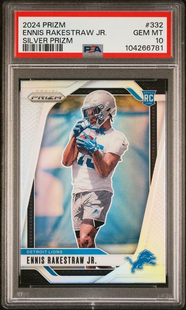 2024 PANINI PRIZM #332 ENNIS RAKESTRAW JR. SILVER PRIZM