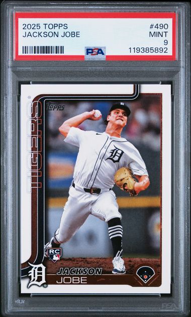 2025 TOPPS #490 JACKSON JOBE