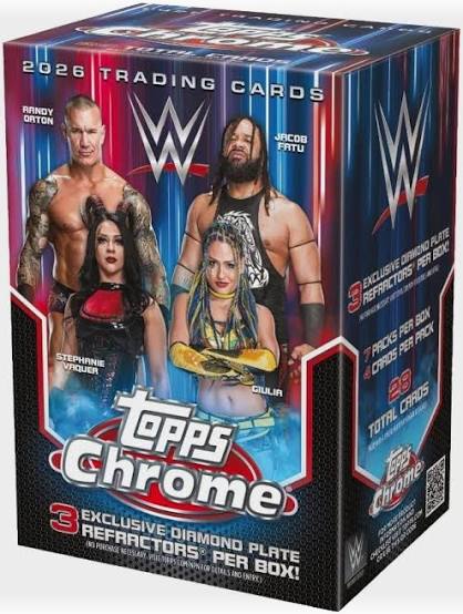 2026 Topps Chrome WWE Value Box