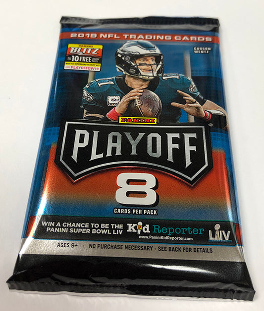 Panini Playoff Football 2019 Single Pack-8 cards per pack