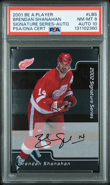 2001 BAP SIGNATURE SERIES #LBS BRENDAN SHANAHAN SIGNATURE SERIES-AUTO.