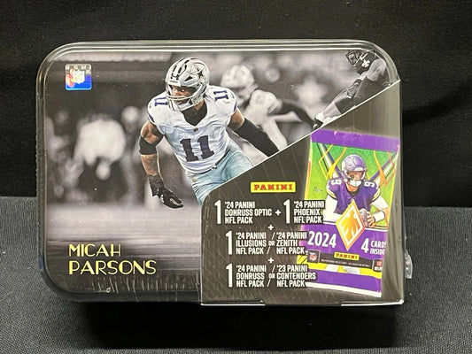 2025 Panini Football Collector's Tin - Factory Sealed - Micah Parsons
