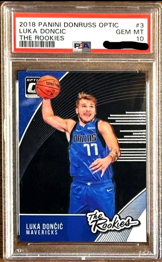 2018 PANINI DONRUSS THE ROOKIES #3 LUKA DONCIC THE ROOKIES