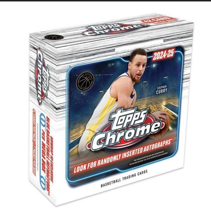 2024-25 Topps Chrome Basketball Mega