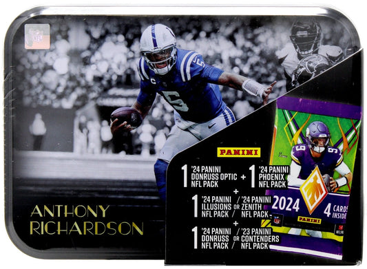 2025 Panini Football Collector's Tin - Factory Sealed - Anthony Richardson