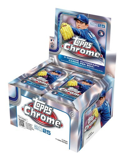 2025 Topps Chrome Jumbo Hobby Box