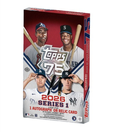 2026 TOPPS SERIES 1 S1 BASEBALL HOBBY BOX
