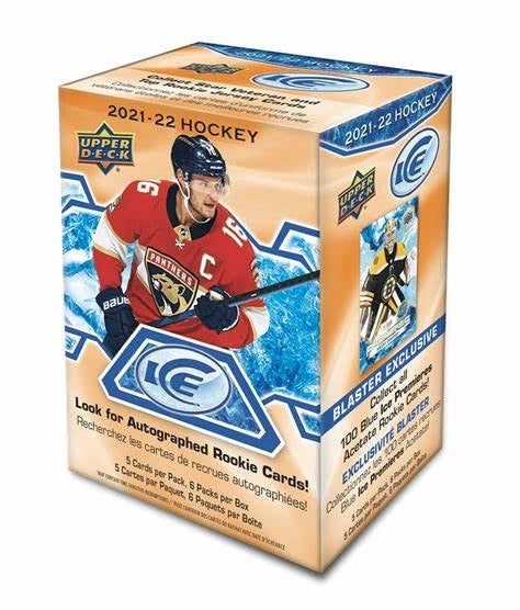 2021-22 Upper Deck Hockey Ice Blaster Box