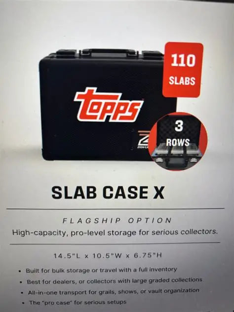 Topps Zion Cases 3 Row Case